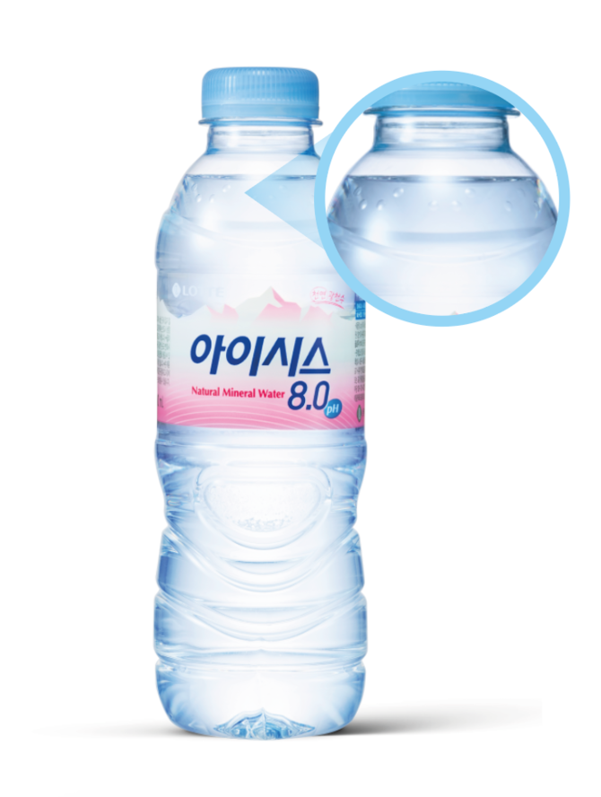 롯데칠성음료 생수 브랜드 ‘아이시스8.0’. 사진제공. 롯데칠성음료