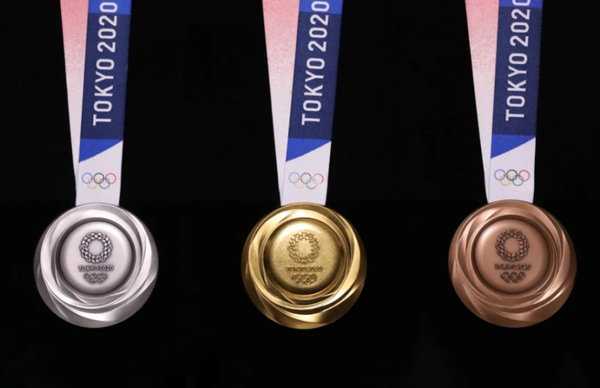 도쿄올림픽 메달 사진. 도쿄올림픽 공식홈페이지
