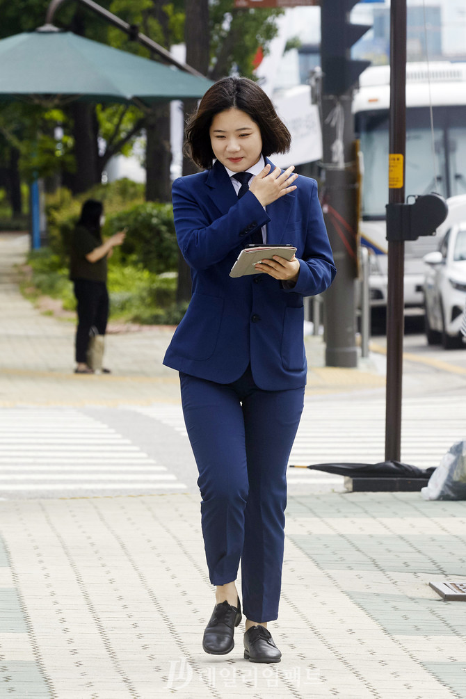 박지현 전 더불어민주당 공동비상대책위원장. 사진. 구혜정 기자