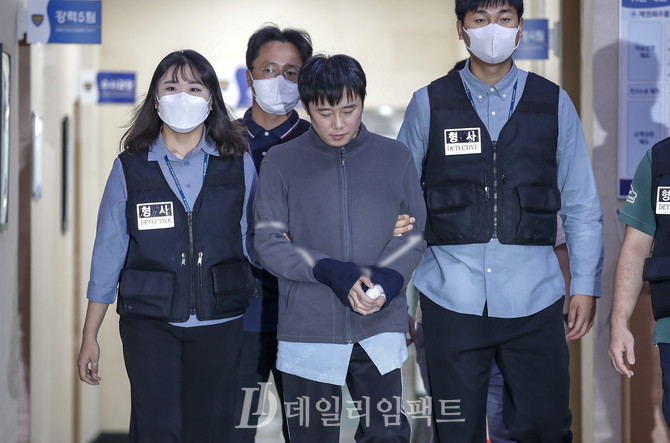 '신당역 스토킹 살인사건' 피의자 전주환(31). 사진. 구혜정 기자