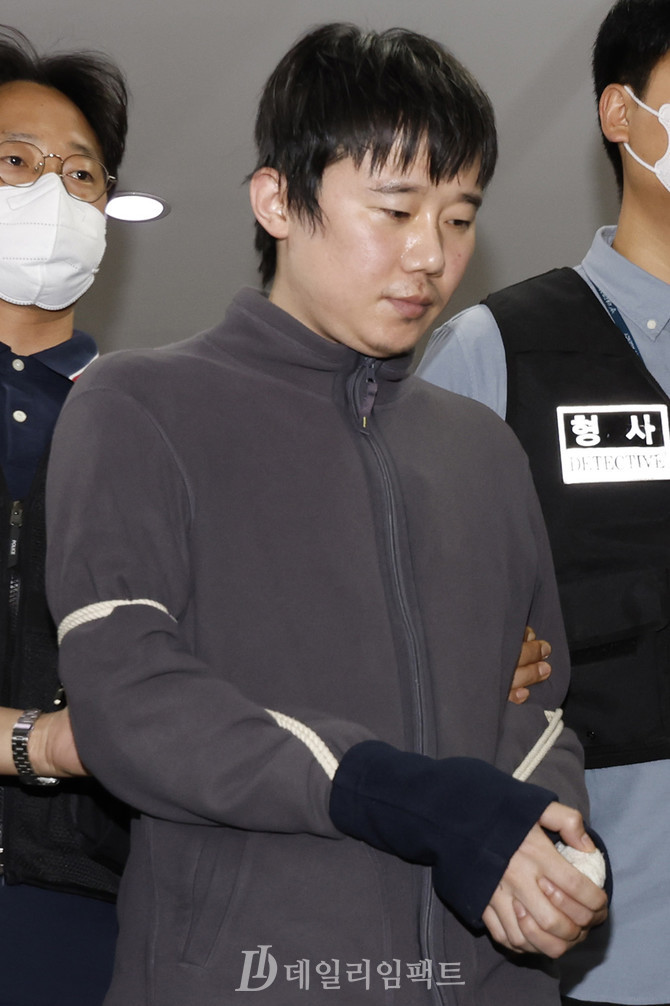 '신당역 스토킹 살인사건' 피의자 전주환(31). 사진. 구혜정 기자