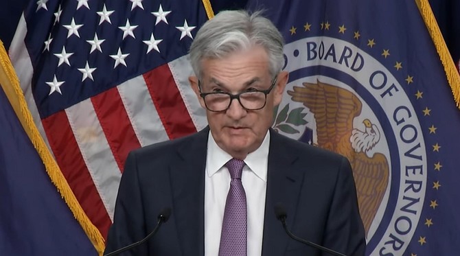 제롬 파월 연준 의장. 사진. Federal Reserve 유튜브.