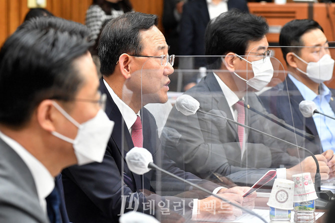 국민의힘, 국정감사 후속조치 점검회의. 사진. 구혜정 기자