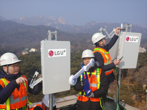LG유플러스가 연말연시 네트워크 최적화 작업을 완료했다고 밝혔다. /사진=LGU+