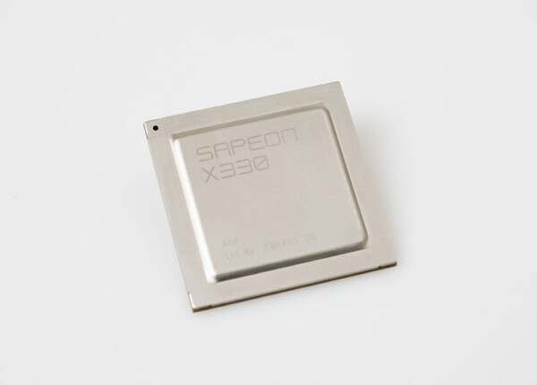 사피온의 X330 칩. /사진=사피온